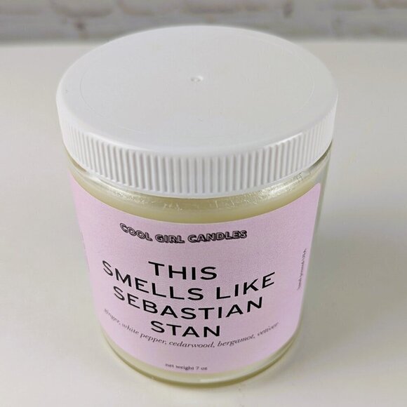 NEW This Smells Like Sebastian Stan Candle - Picture 2 of 3